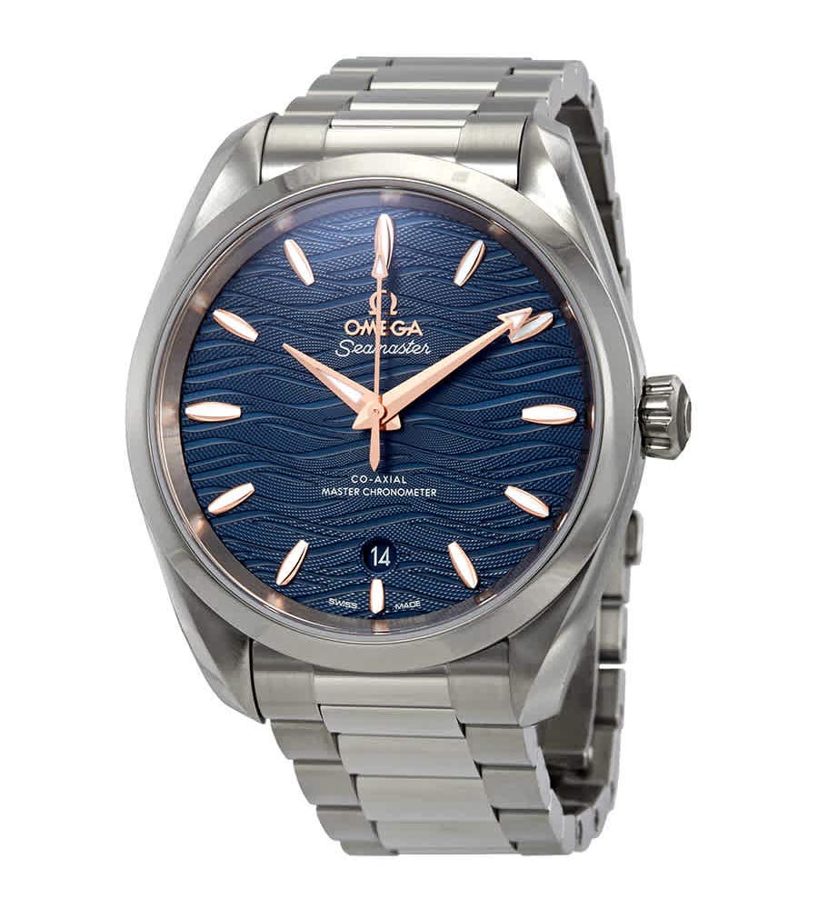 OMEGA Seamaster 青文字盤 120m防水 O-7966| オメガ シーマスター 120m SS ブルー文字盤 ブレス仕様